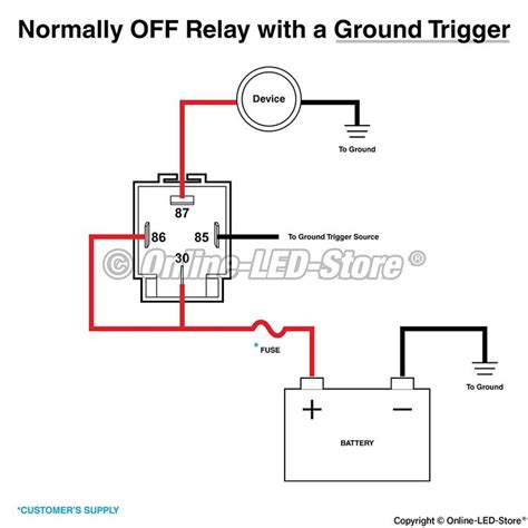 Horn Relay Diagram 4 Pin Download Relay Led Store Safety Switch