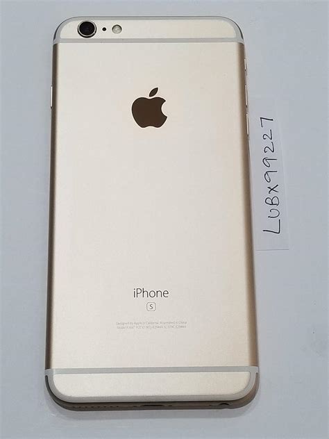 Apple Iphone 6s Plus Unlocked Gold 128gb A1687 Lubx99227 Swappa