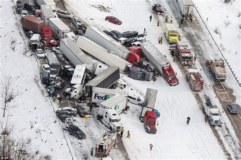 Pennsylvania Highway Crash Leaves Three Dead In Fifty Car Pile Up