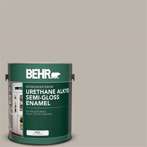 Behr 1 Gal Home Decorators Collection Hdc Ct 21 Grey Mist Urethane