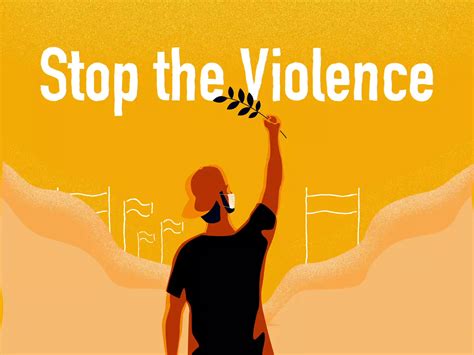 Stop Violence By Dongkyu Lim On Dribbble