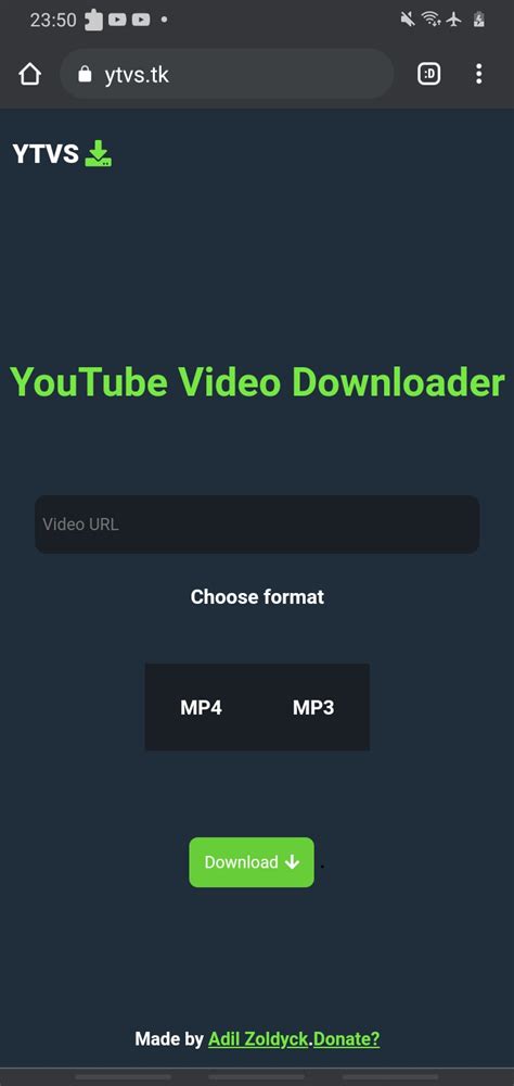 I Made A Youtube Video Downloader That Supports Mp3 And Mp4 Using
