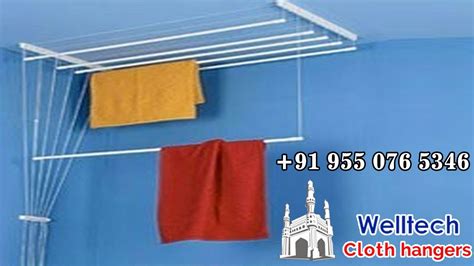 Welltech Pulley System Cloth Hanger Drying Roof Hanger Ceiling