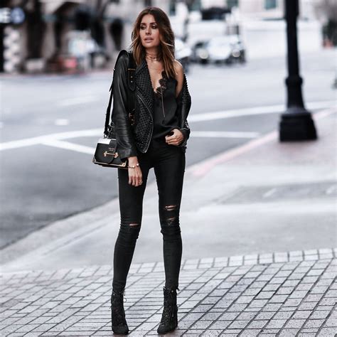 All Black Everything Hipster Outfits Rocker Chic Outfit Rocker Chic Style