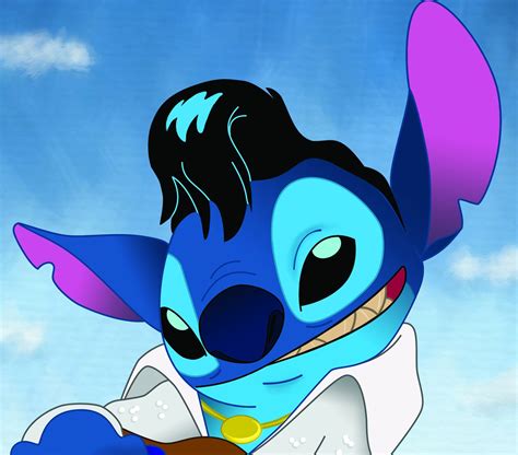 Elvis Stitch From Disneys Lilo And Stitch Download Etsy