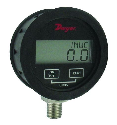 Dwyer Dpgab Series Digital Pressure Gauge With Boot Water Range 0 To 15
