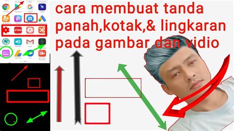 Cara Membuat Tanda Panah Kotak Dan Lingkaran Pada Vidio Dan Gambar Youtube