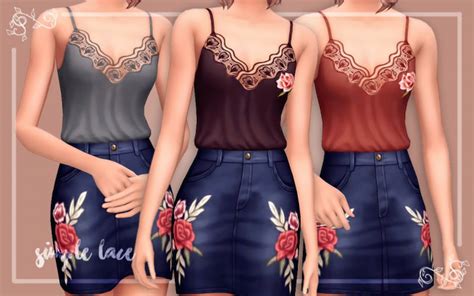 Crop Top Recolors The Sims 4 Catalog