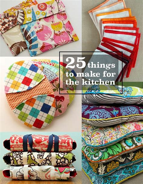 25 Things To Make And Sew For The Kitchen Hellohealthy