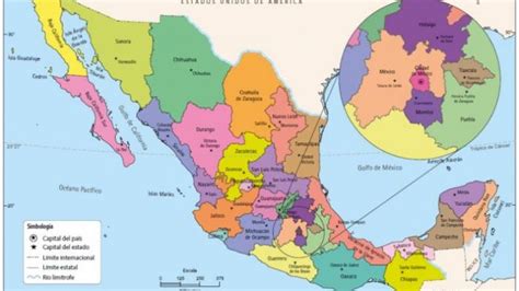 Mapa Del Estado De México Con Nombres De Municipios 【para Descargar E