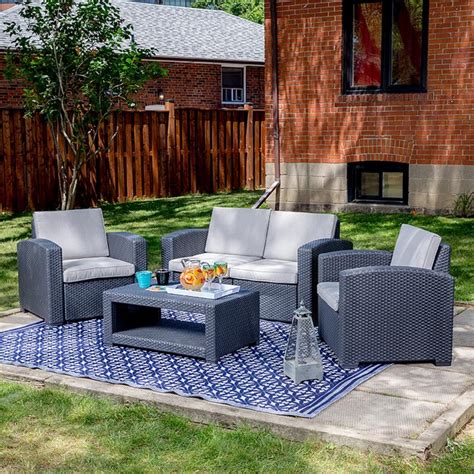 Pull together patio furniture sets for intimate outdoor seating solutions, or larger patio furniture sets for hosting and entertaining. Miami Patio Set | Outdoor furniture | Patio furniture for ...