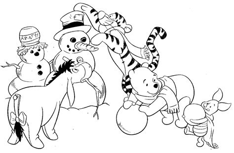 Winter Season Coloring Pages Crafts And Worksheets For