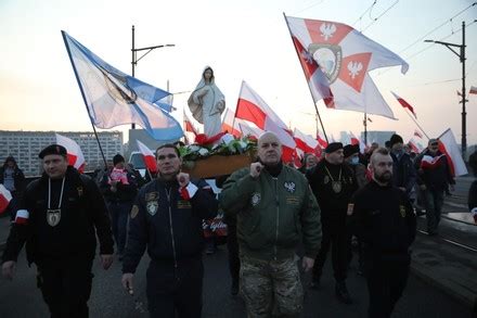 Independence March Marking Polands Independence Day Editorial Stock