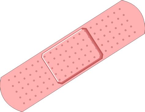 Transparent Bandage Pink Band Aid Transparent Clipart Full Size