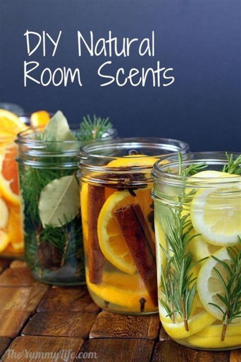 Diy Home Fragrance Ideas Diy Mason Jar Natural Room Scents Easy