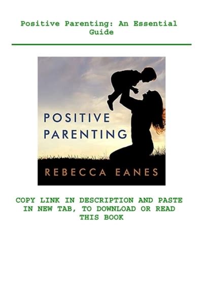 Pdf Positive Parenting An Essential Guide Pdf