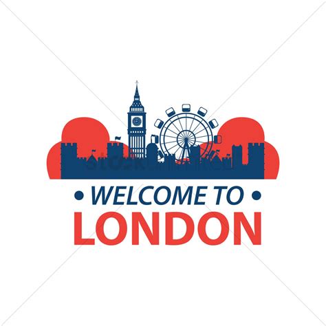 Welcome To London Vector Image 1578197 Stockunlimited