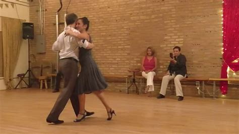 Argentine Tango Class Milonga Class With Double Time Patterns With Adam And Jesica Youtube