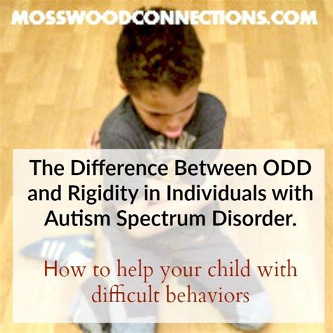 The Difference Between Odd And Rigidity In Individuals With Autism