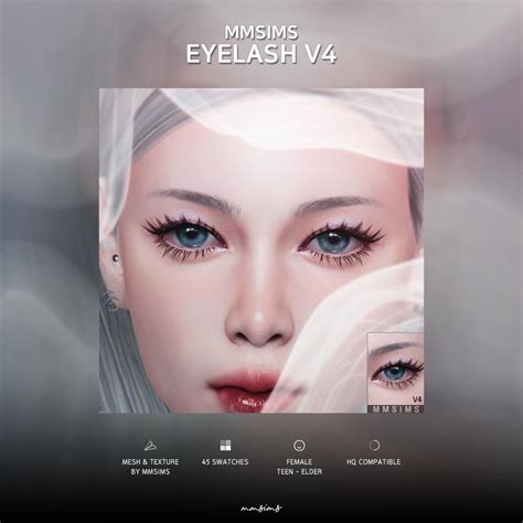 Sims 4 Cc Eyelashes Sims 4 Sims Sims 4 Cc Makeup Imag