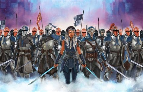 Fantasy The Siege Of Mandalore An Art Print By Jake Bartok In 2021