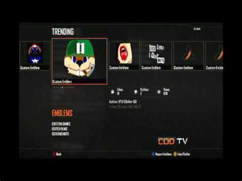 Top Best Funniest BO Emblems Of The Week Ep YouTube