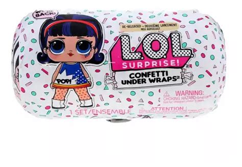 Boneca Lol Surprise Confetti Under Wraps 15 Surpresas Parcelamento Sem Juros