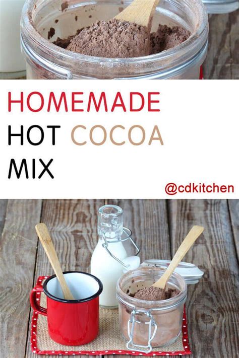 Homemade Hot Cocoa Mix Warm Up Quickly When You Keep A Batch Of This