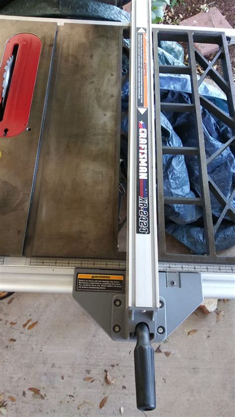 Craftsman Xr 2424 Contractor Series Table Saw For Sale In San Antonio