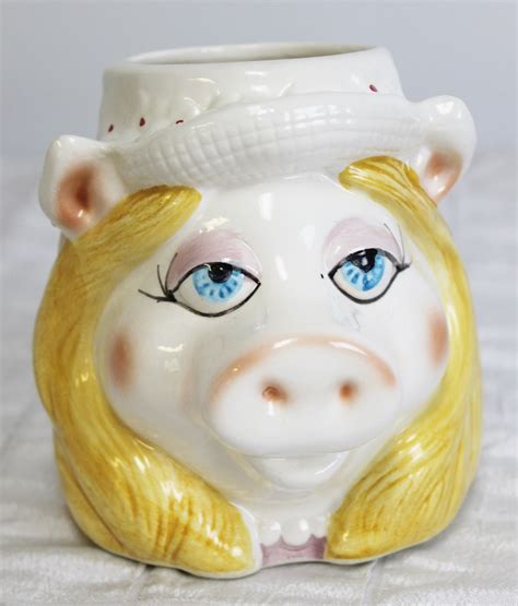 Sigma Tastesetter Miss Piggy Mug Jim Hensen Muppets Etsy