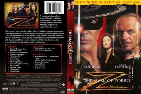 The Mask Of Zorro Movie Dvd Custom Covers 731zorro Cover 1 Dvd