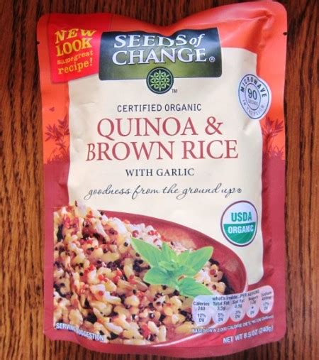 Instant Quinoa And Brown Rice Mix By Seeds Of Change Melanie Cooks
