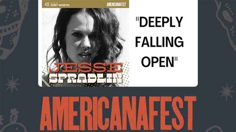 Jesse Spradlin At Americanafest 2022 Deeply Falling Open Youtube