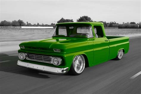 Chevy Truck 62 Green Cars Pinterest