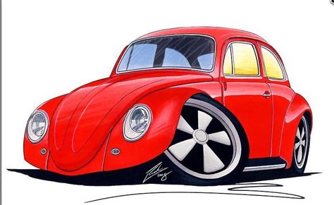 Pin By Daniil Slobtsov On Cartoon Car Vw Beetle Classic Vw Classic
