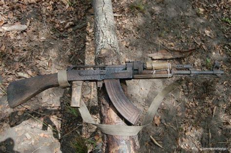 This Ak 47 Held Together By String Still Works
