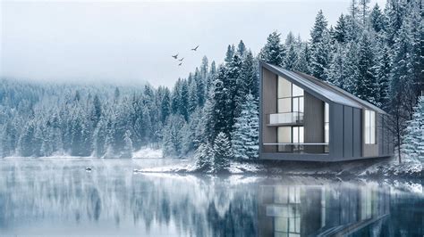 Forest Lake House On Behance