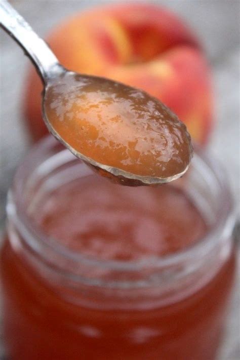 Peach Jelly Recipe For Canning Recipe Jelly Recipes Peach Jelly