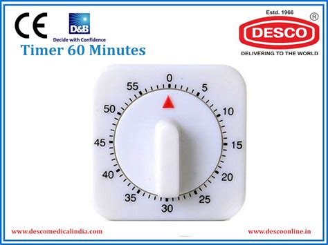 Timer 60 Minutes Manufacturer Supplier And Exporter In India Desco