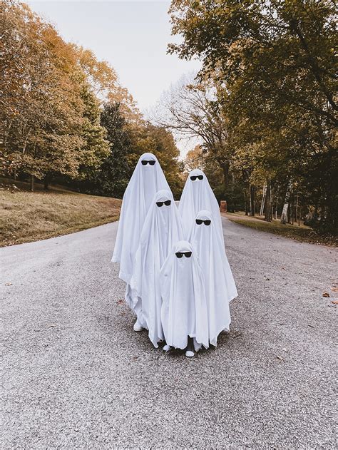 Easy Diy Halloween Costume Ideas Classic Ghost Kara Layne