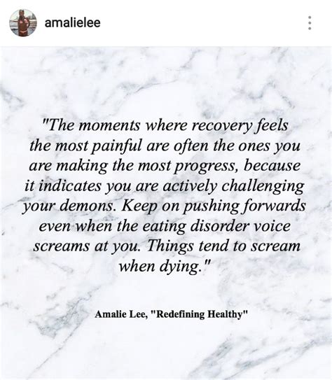 50 Best Quotes On Instagram For Eating Disorder Recovery Follow The