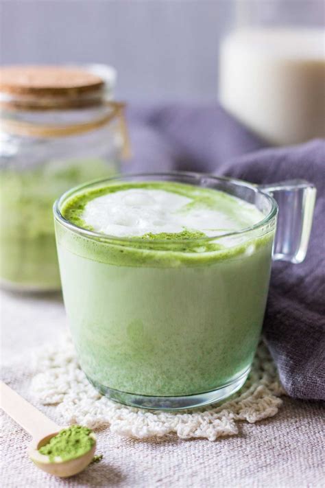 Matcha Green Tea Latte Only 3 Ingredients Natalies Health