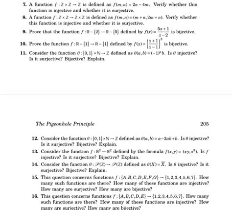 solved 7 a function f z×z→ z is defined as f m n 2n 4m