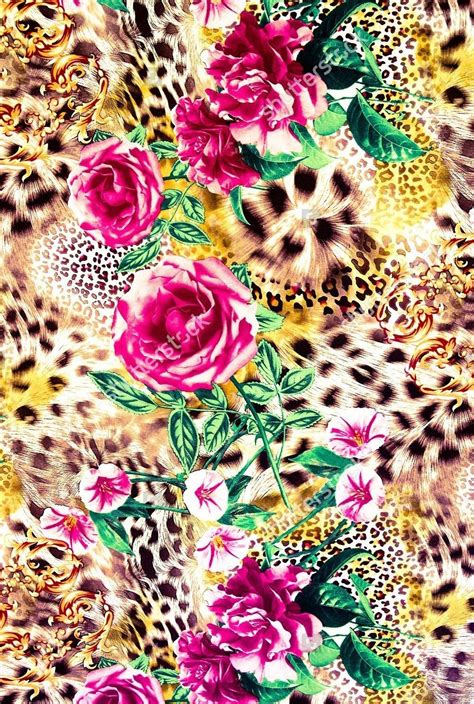 Pin By Bakabrou On цветочный фон Cheetah Print Wallpaper Animal
