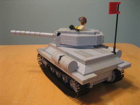 Lego Ww2 Russian T 34 Tank Ballistic Bricks Flickr
