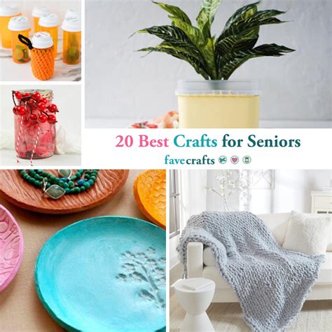 20 Best Crafts For Seniors Crafts For Seniors Fun Crafts Assisted