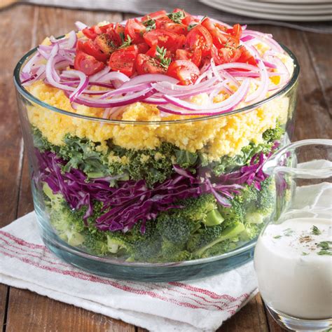It tastes so delicious that it'll probably make it's way into your best of the best. Layered Cornbread Salad - Paula Deen Magazine