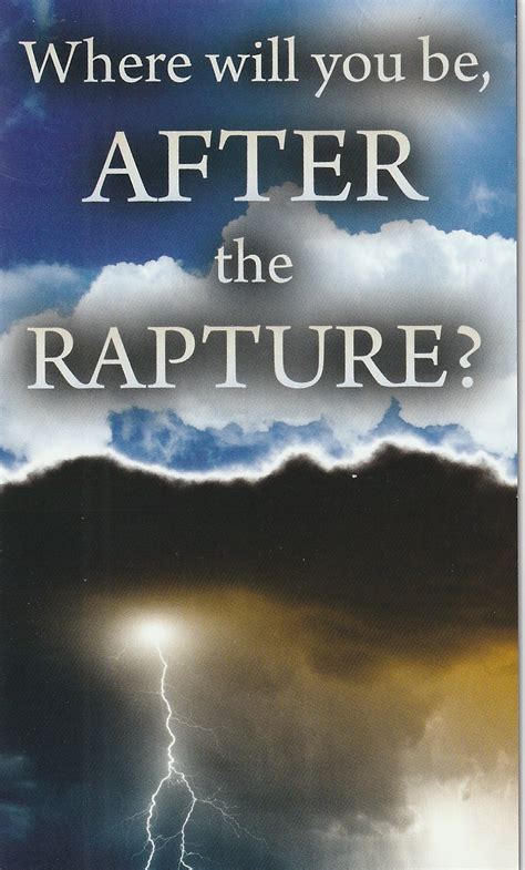 Where Will You Be After The Rapture Feeding The Sheep