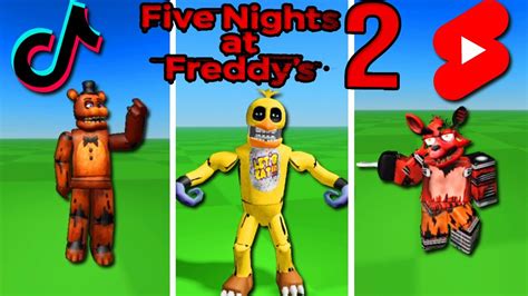 Fnaf 2 Roblox Outfits Compilation🎉 Youtube