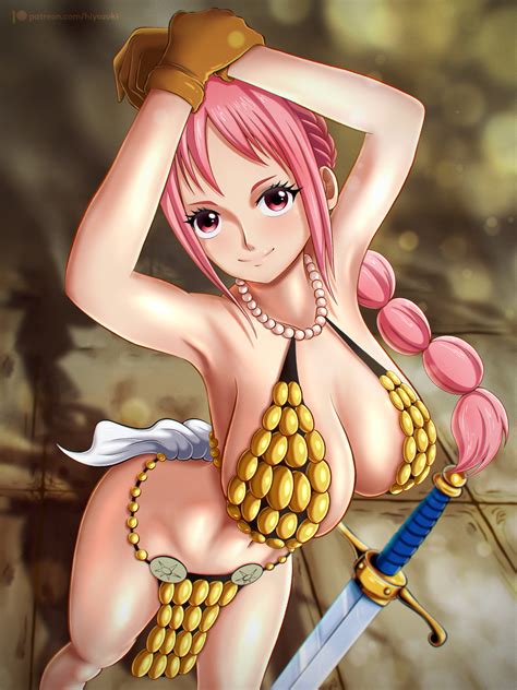 Hiyozuki Rebecca One Piece One Piece Highres Girl Armor Armpits Bare Legs Bare